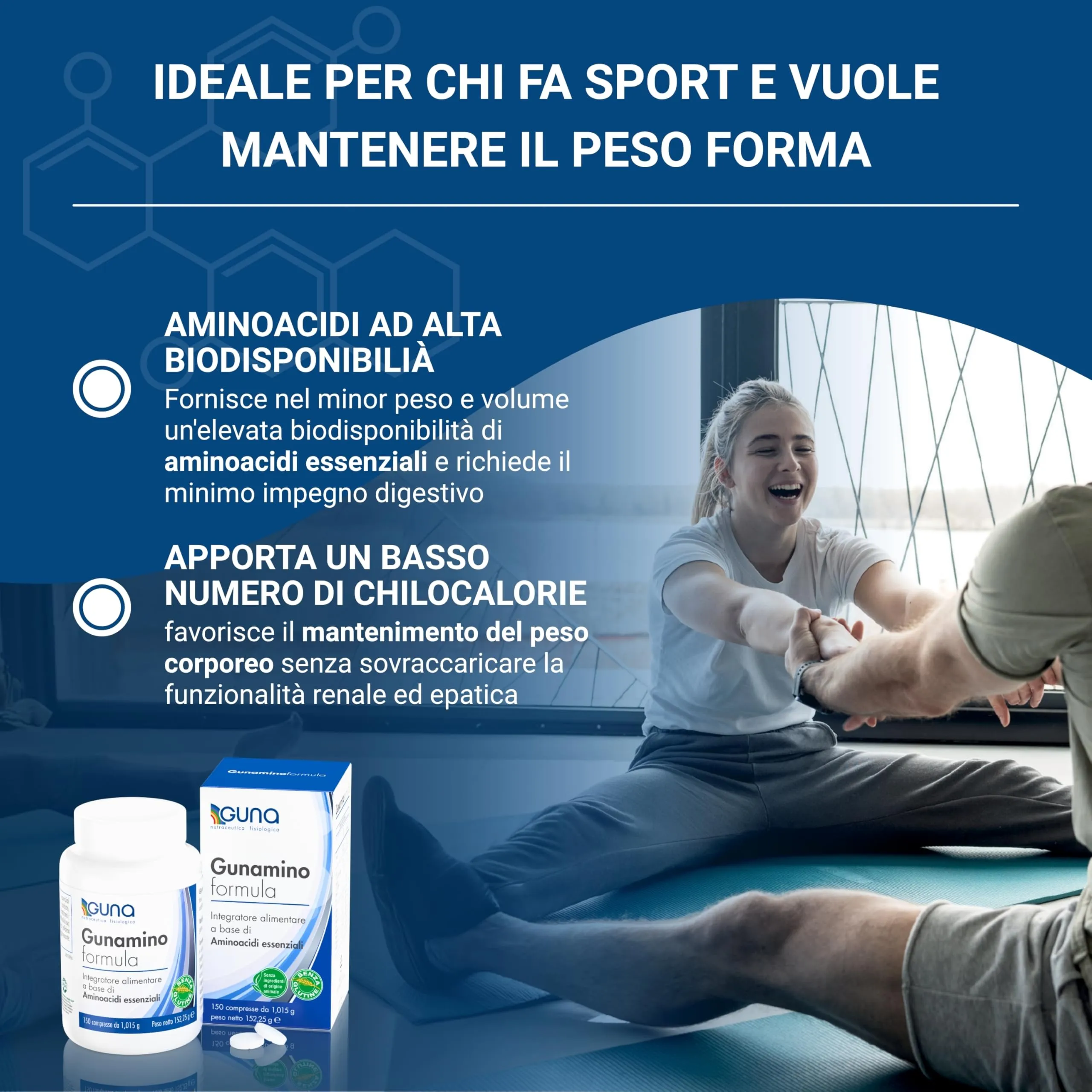 GUNA Gunamino Formula 150 Compresse - immagine 4