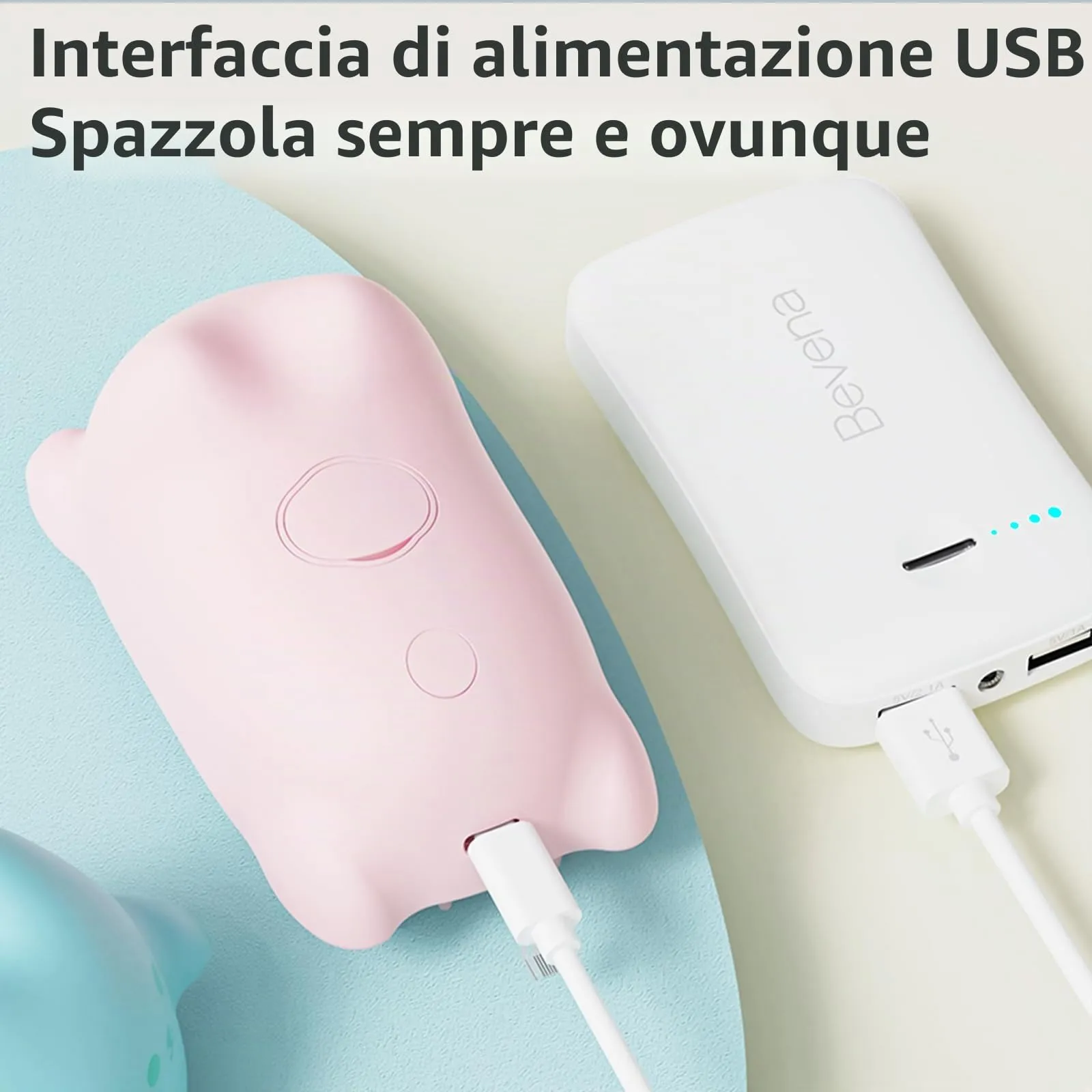 Chinoket Spazzola a Vapore 3 in 1 per Cani e Gatti - Pettine per Toelettatura e Rimozione dei Peli Con 2 Spruzzi (Rosa) - immagine 7