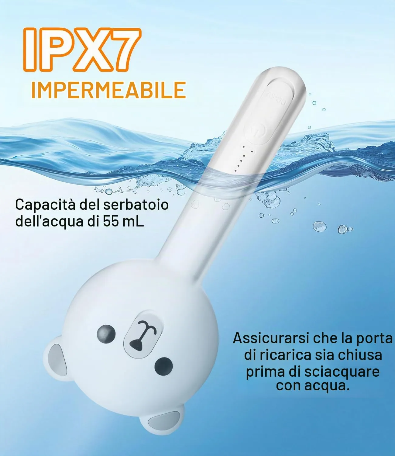Zaxiva Spazzola a Vapore per Gatti Cani con Pulsante di Rilascio, 4 in 1 Autopulente Ricaricabile Spazzola a Vapore per Pelo Lungo e Corti Gatti, Cani, Conigli (Bianco) - immagine 6
