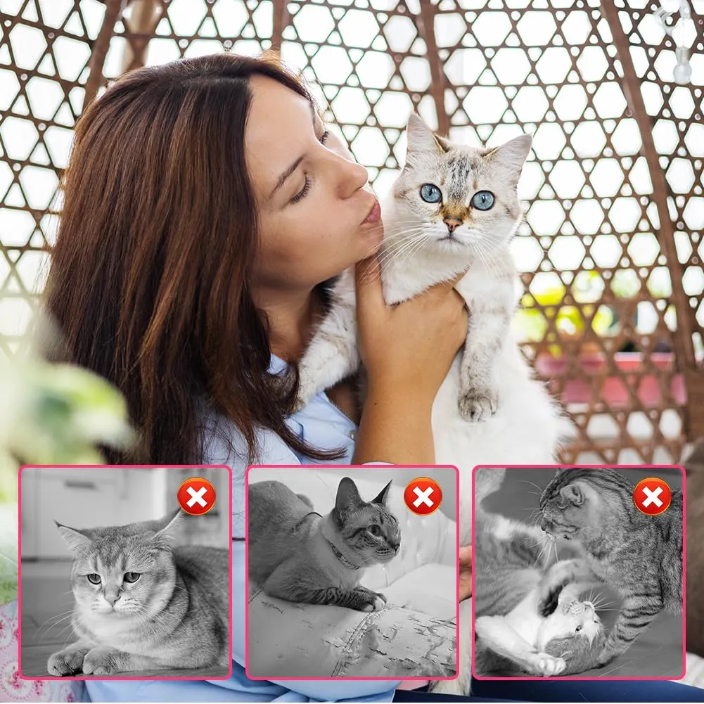 OSDUE 3x30 Giorni Ricarica calmante per diffusore di feromoni,3*48 ml,Aiuta a risolvere i segni comuni di stress nei gattis e a ridurre i conflitti nelle case con più gatti,per Casa,Viaggi e attività - immagine 7