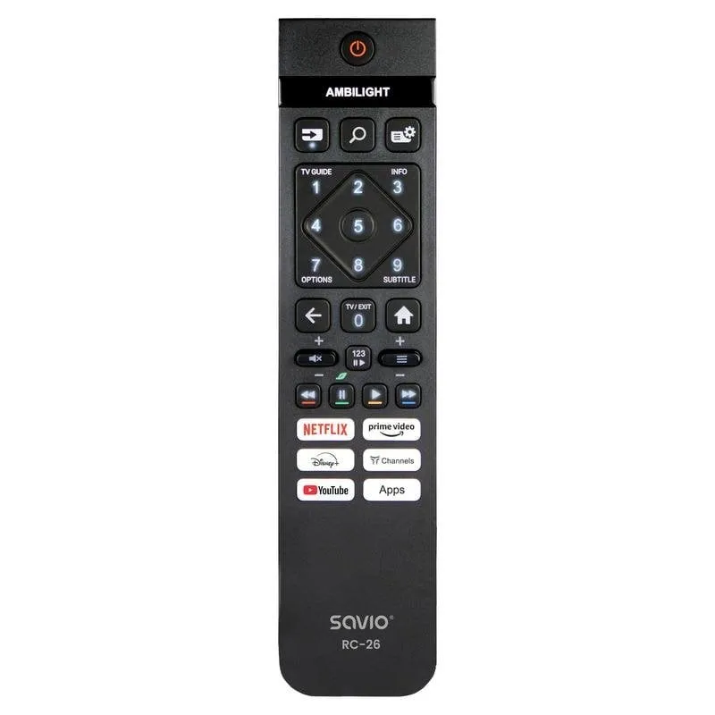 Telecomando Savio RC-26 per TV Philips IR Wireless - immagine 1