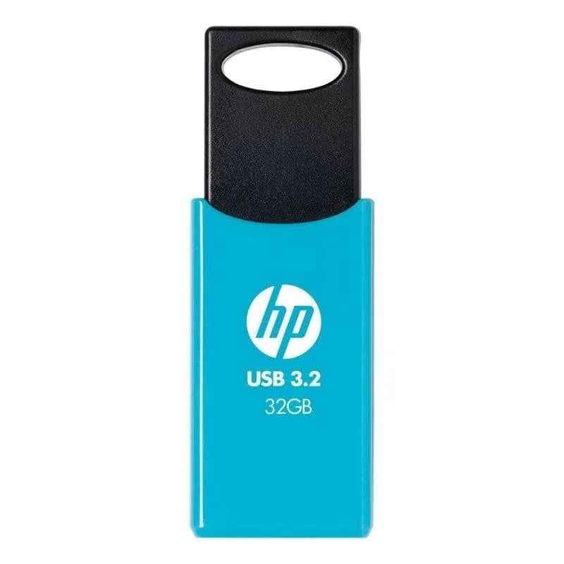 Chiavetta USB HP 712w 32 GB USB 3.2 Gen 1 Scorrevole Blu 120 MB/s - immagine 1