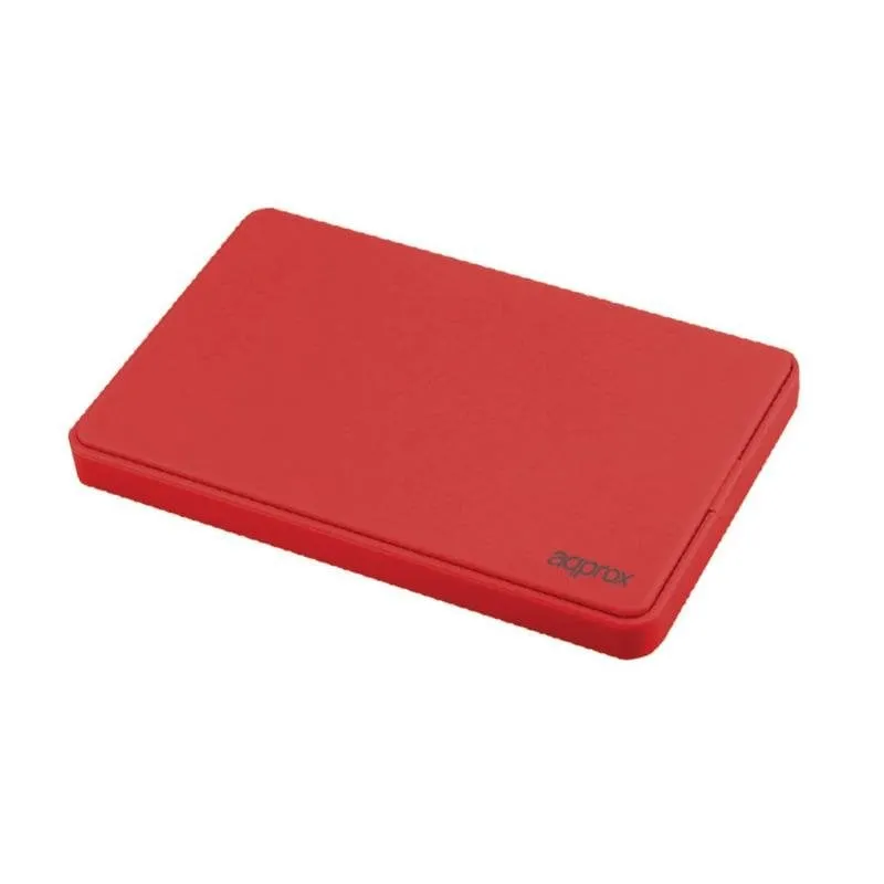 Caja PC APPROX APPHDD300R 2.5" Compatta Plastica Rossa USB 3.0 - immagine 1