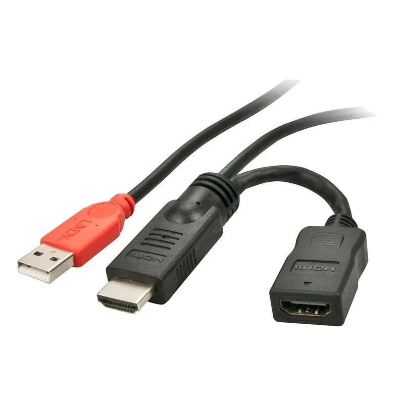 Adattatore Grafico USB Lindy 41080 Nero/Rosso 5 V - immagine 1