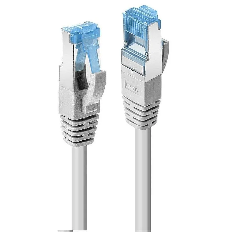 Cavo di rete Lindy Cat6a U/UTP 7,5 m Grigio - immagine 1