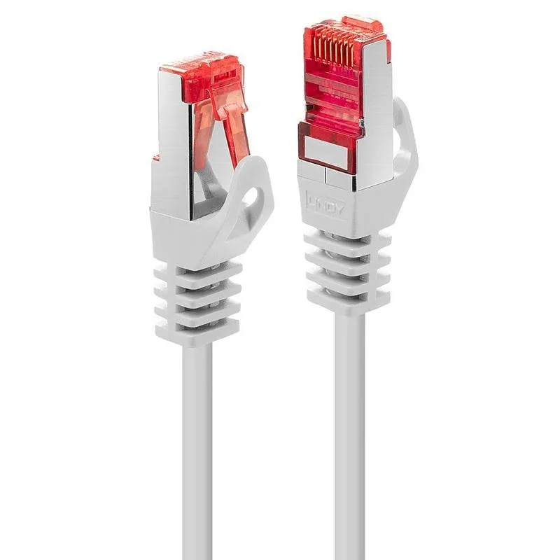 Cavo di Rete Lindy Cat6 S/FTP 1 m Bianco - immagine 1