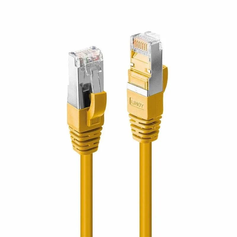 Cavo di rete Lindy Cat6 S/FTP 10 m Giallo - immagine 1
