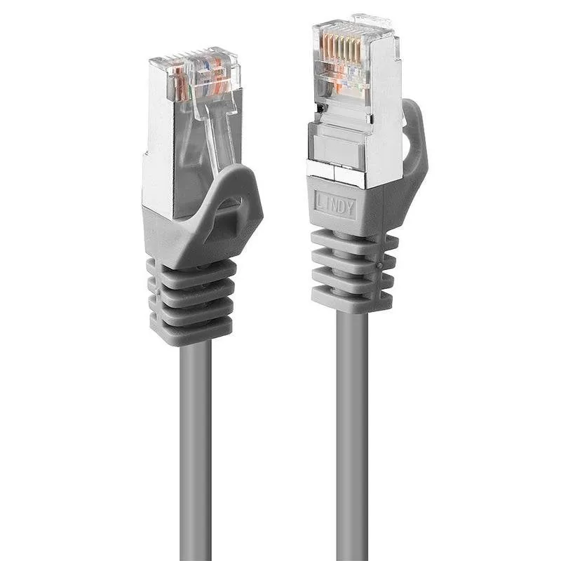 Cavo di rete Lindy Cat6 F/UTP 10 m Grigio RJ-45 - immagine 1
