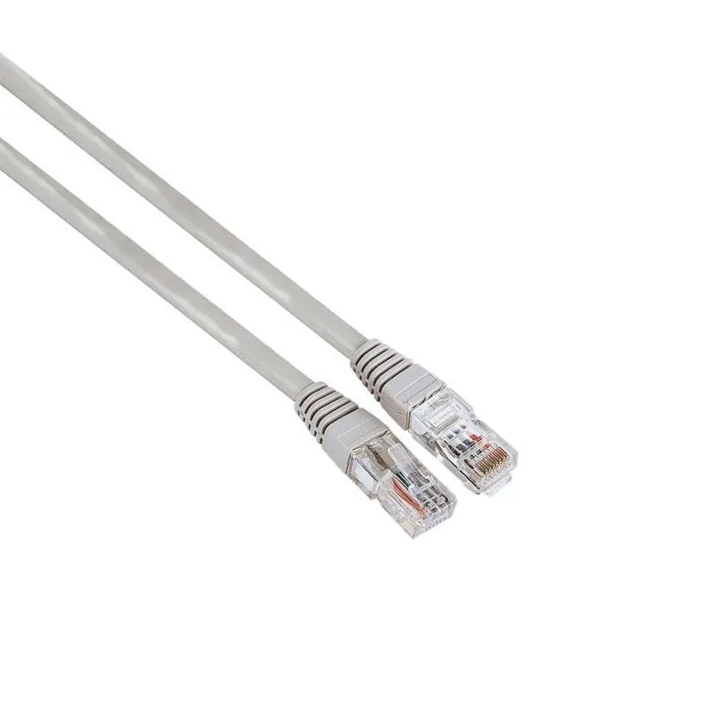 Cavo di rete Hama Cat5e U/UTP 10 m Grigio RJ-45 a RJ-45 - immagine 1