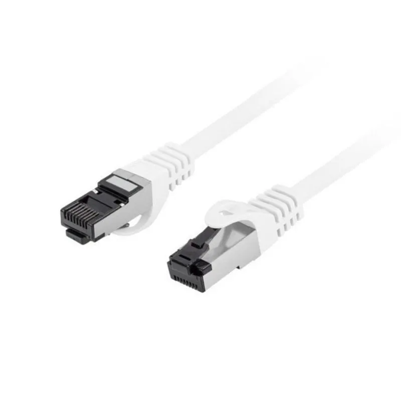 Cavo di rete Lanberg Cat8.1 S/FTP 0,5 m Bianco - immagine 1
