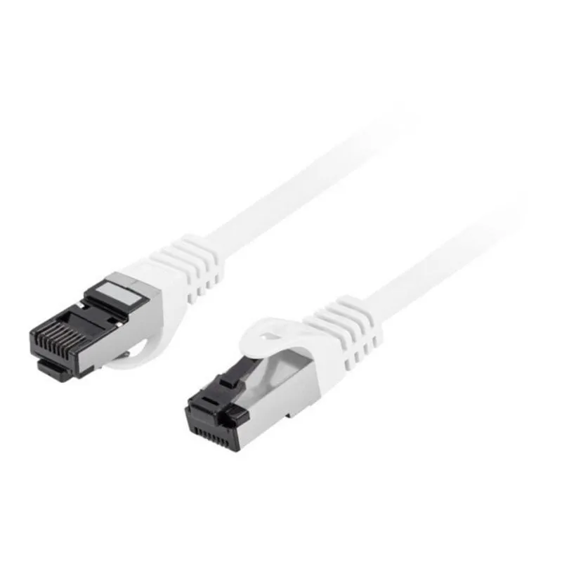 Cavo di rete Lanberg Cat8.1 S/FTP 1 m Bianco - immagine 1