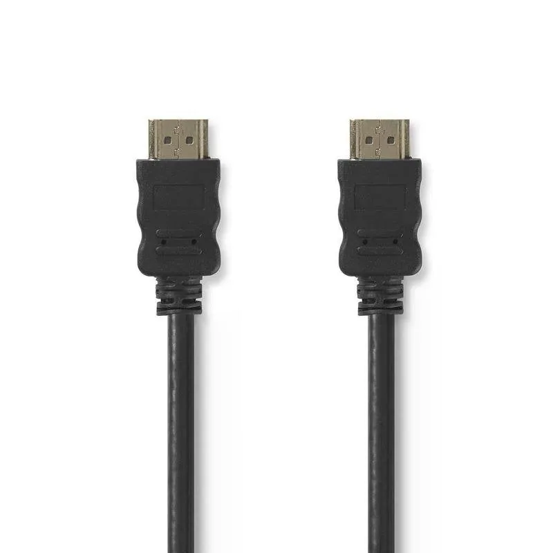 Cavo HDMI con Ethernet Nedis 10 m Nero - immagine 1
