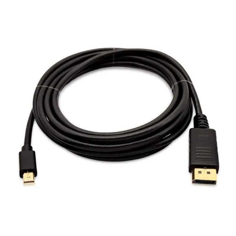 Cavo V7 Mini DisplayPort a DisplayPort 3 m Nero - immagine 1
