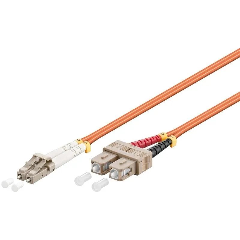 Cavo fibra ottica multimodo WP 10 m LC-SC OM1 arancione - immagine 1