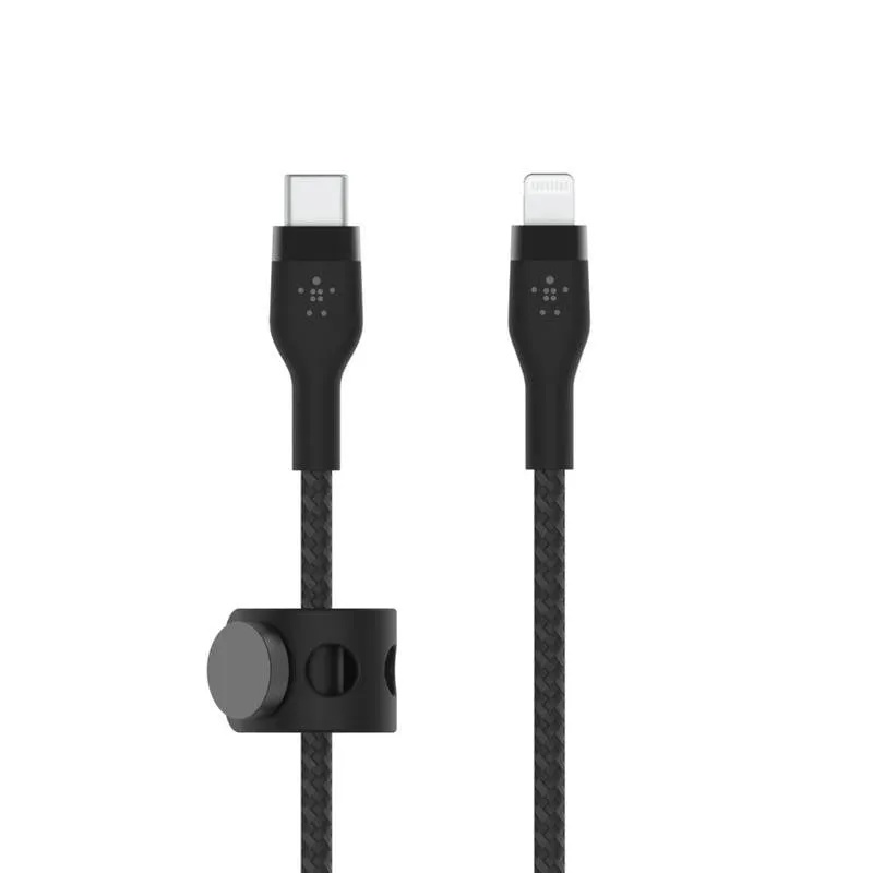 Cavo Belkin BoostCharge Pro Flex USB-C a Lightning 3 m Nero - immagine 1