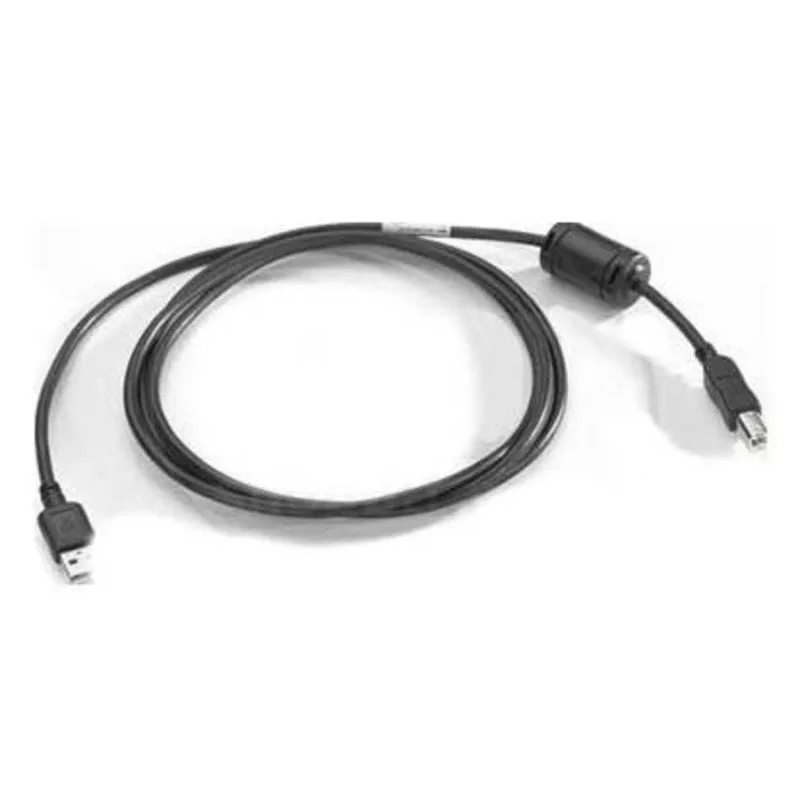Cavo USB A a B Zebra 2,25 m Nero - immagine 1