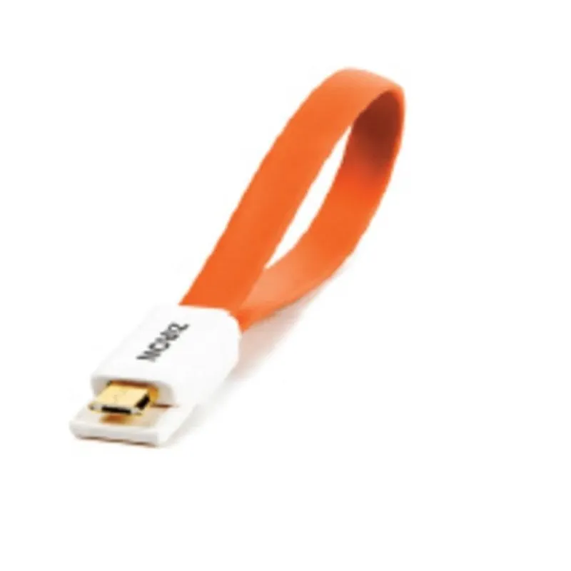 Cavo USB 2.0 Ziron ZR204 0,2 m Arancione Micro-USB - immagine 1