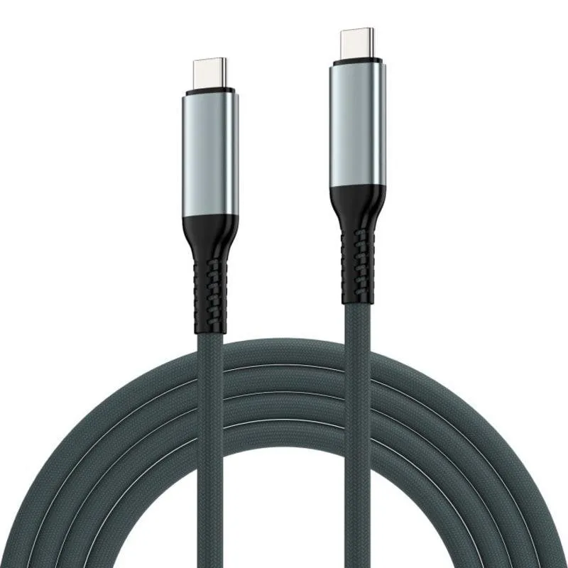 Cavo USB4 Ewent EC1071 1 m USB-C a USB-C 40 Gbit/s Nero - immagine 1