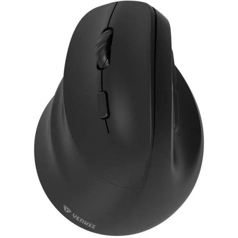 Mouse Yenkee YMS 5060L Ergonomico Vertical Wireless Sinistro Bluetooth 2400 DPI Nero - immagine 1