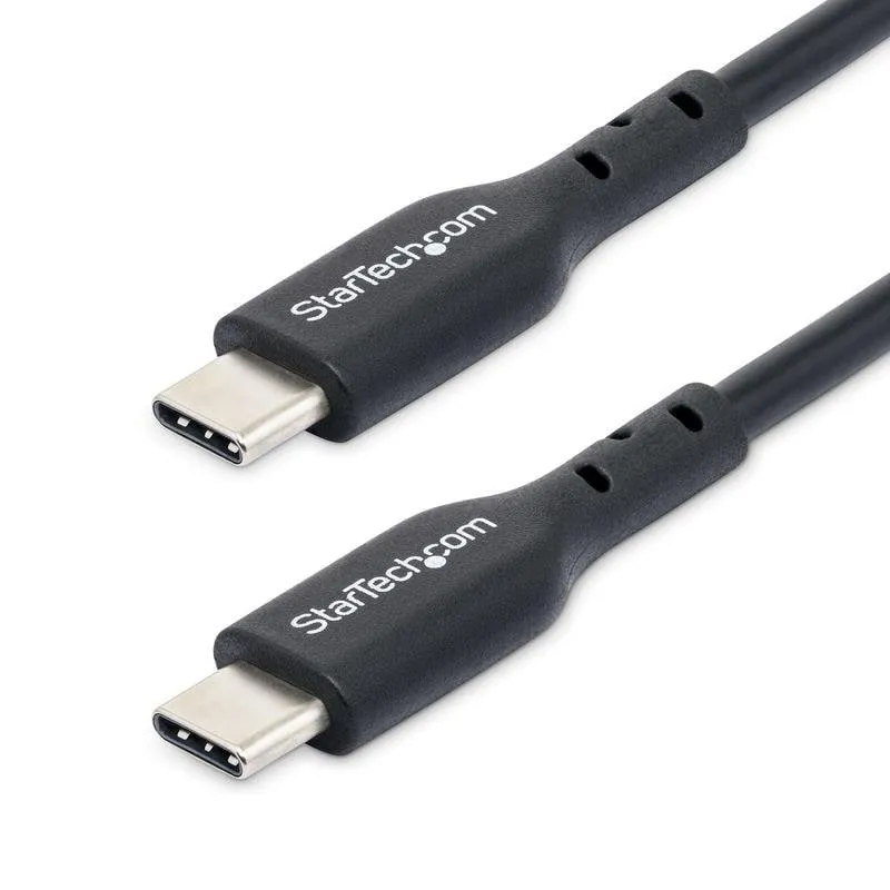 Cavo USB-C StarTech.com Pack 2 Unità 1m USB 2.0 60W 3A Nero - immagine 1