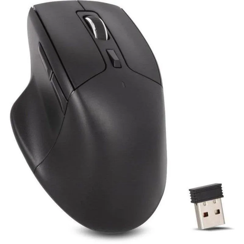 Mouse Yenkee YMS 2035 Wireless 2.4 GHz 1600 DPI Nero Ergonomico - immagine 1