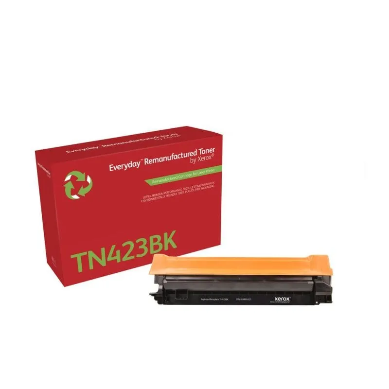 Cartuccia Toner Xerox Everyday Nero Rimmanufatturata Compatibile Brother TN423BK - immagine 1
