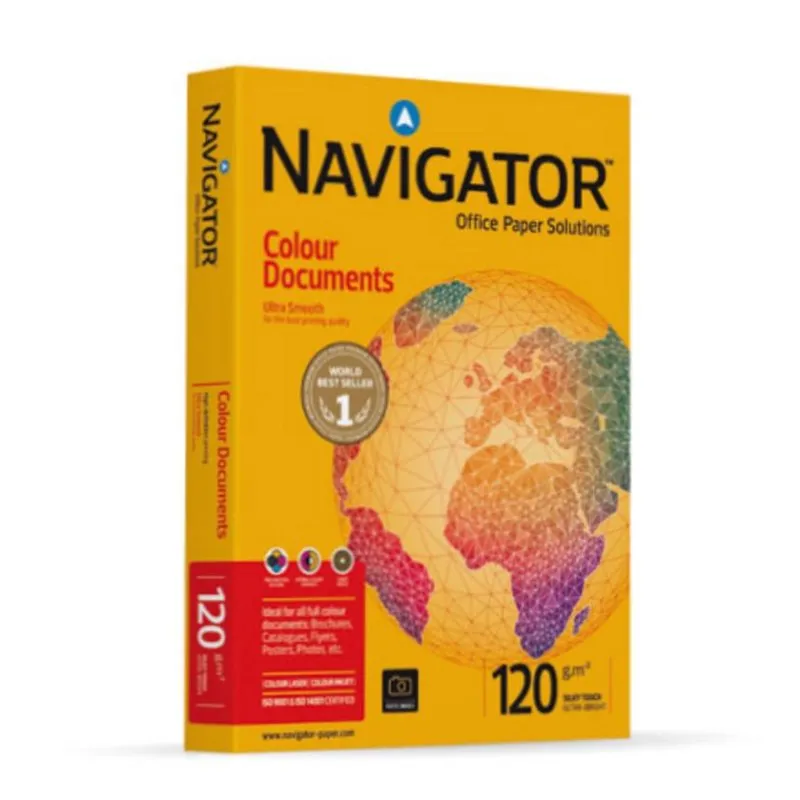 Carta A4 Navigator Colour Documents Mate 250 fogli 120 g/m² - immagine 1