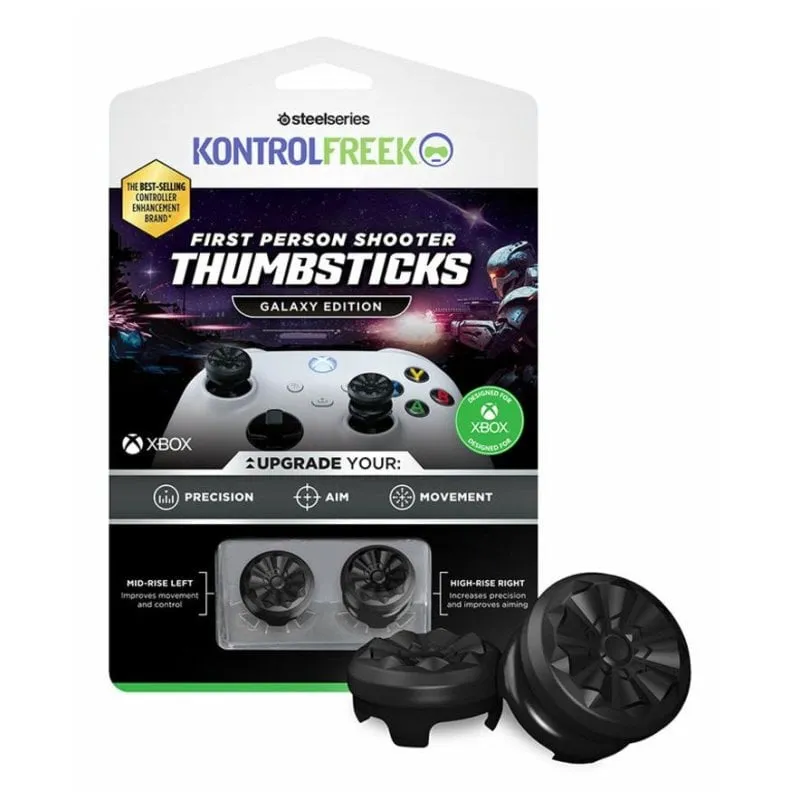 Accessorio per controller Steelseries 6200-XBX Pulsanti analogici Nero - immagine 1