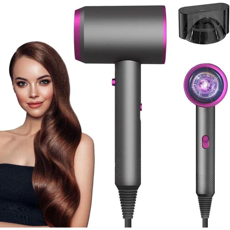 Phon Ionico Professionale Dam Electronics 1250W 3 Temperature 3 Velocità Compatto - immagine 1