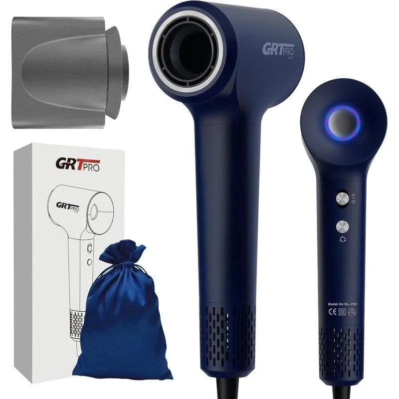 Phon Ionico Professionale Dam Electronics Mini Air 2200W 4 Temperature 2 Velocità Blu - immagine 1