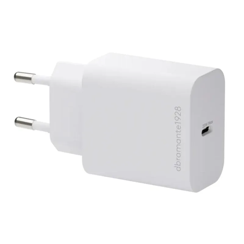 Caricatore per Dispositivi Mobili dbramante1928 CH20EUWH7243 20W USB-C Bianco - immagine 1