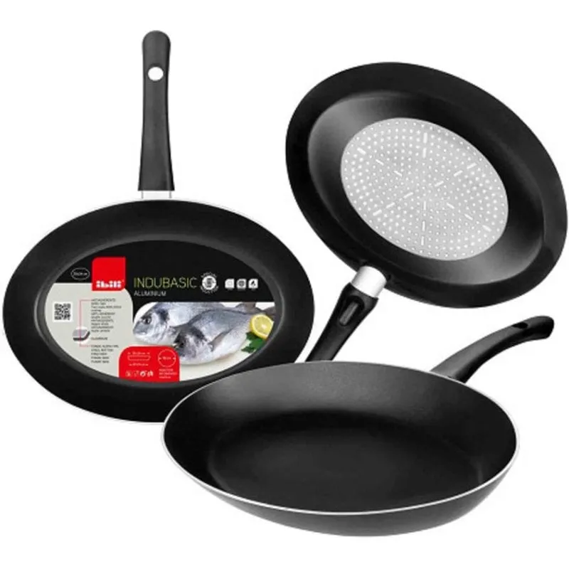 Padella per pesce Ibili 406035 Alluminio Ceramica 350 mm Induzione Gas - immagine 1