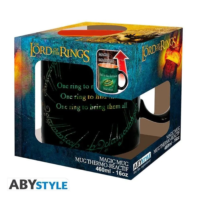 Tazza Termica ABYSTYLE El Señor de los Anillos Sauron 460ml Ceramica - immagine 1