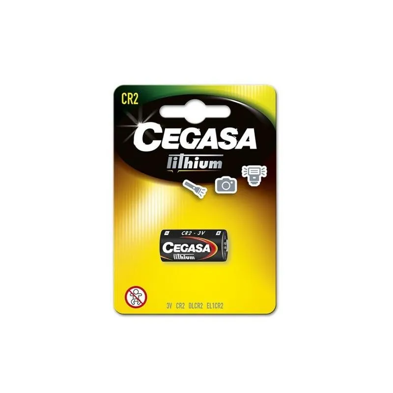 Pila Cegasa CR2 Litio 3V 1 pezzo Multicolore - immagine 1