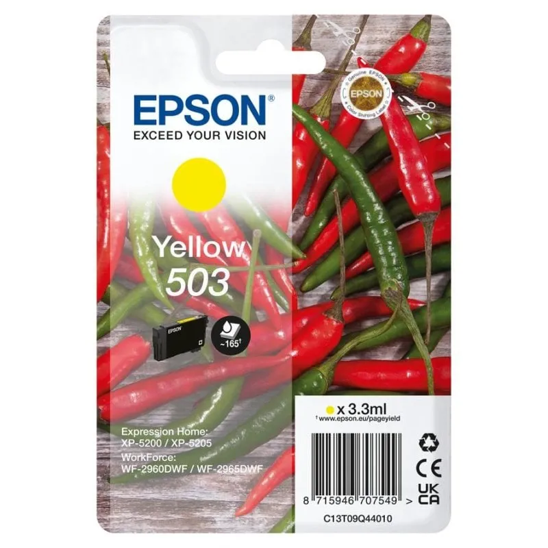 Cartuccia per Cartuccia Epson 503 Giallo Rendimento standard - immagine 1
