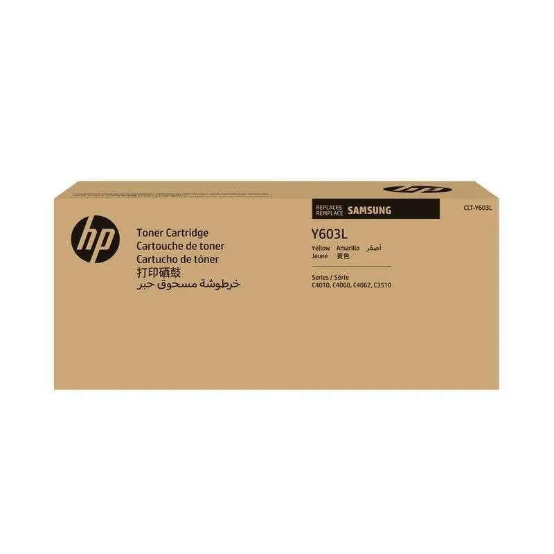 Cartuccia di Toner Originale HP CLT-Y603L Gialla Alta Capacità - immagine 1