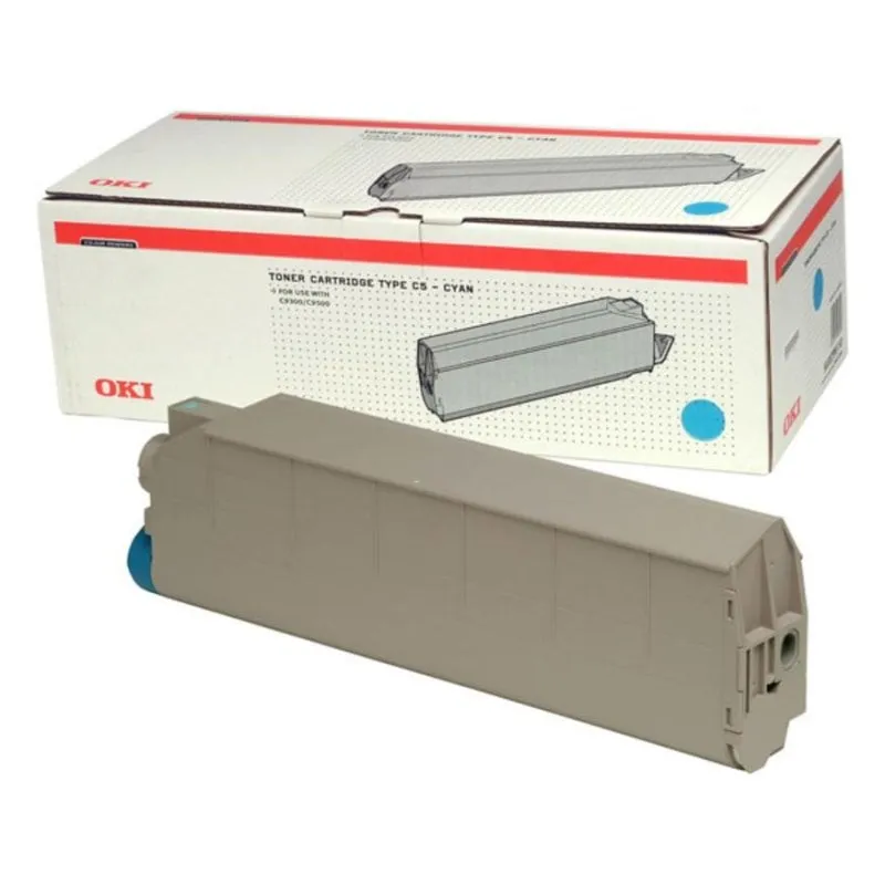 Cartuccia Toner Originale OKI Cyan per C9300 C9500 - immagine 1