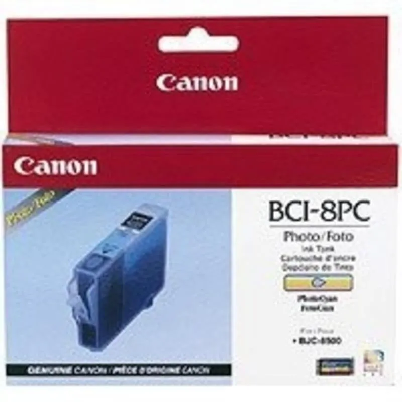Cartuccia per Cartuccia Canon BCI-8pc Photo Cyan Originale - immagine 1