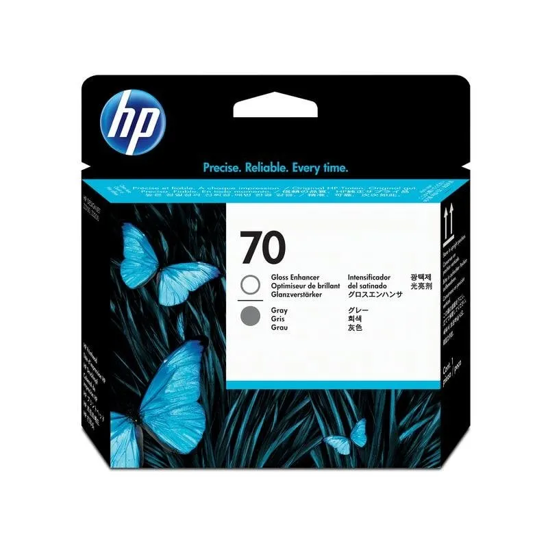 Testina di Stampa HP 70 Grigio Miglioramento Lucidità DesignJet Z2100 Z3100 Z3200 - immagine 1
