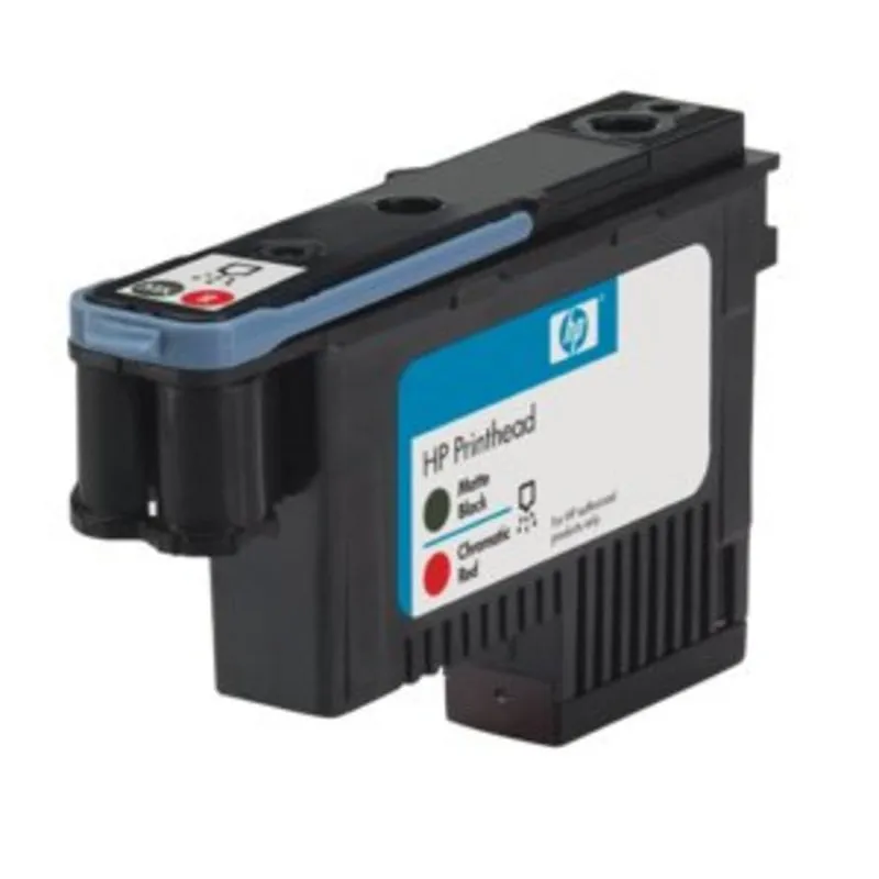 Cabezal di stampa HP DesignJet 73 nero opaco/rosso cromatico - immagine 1