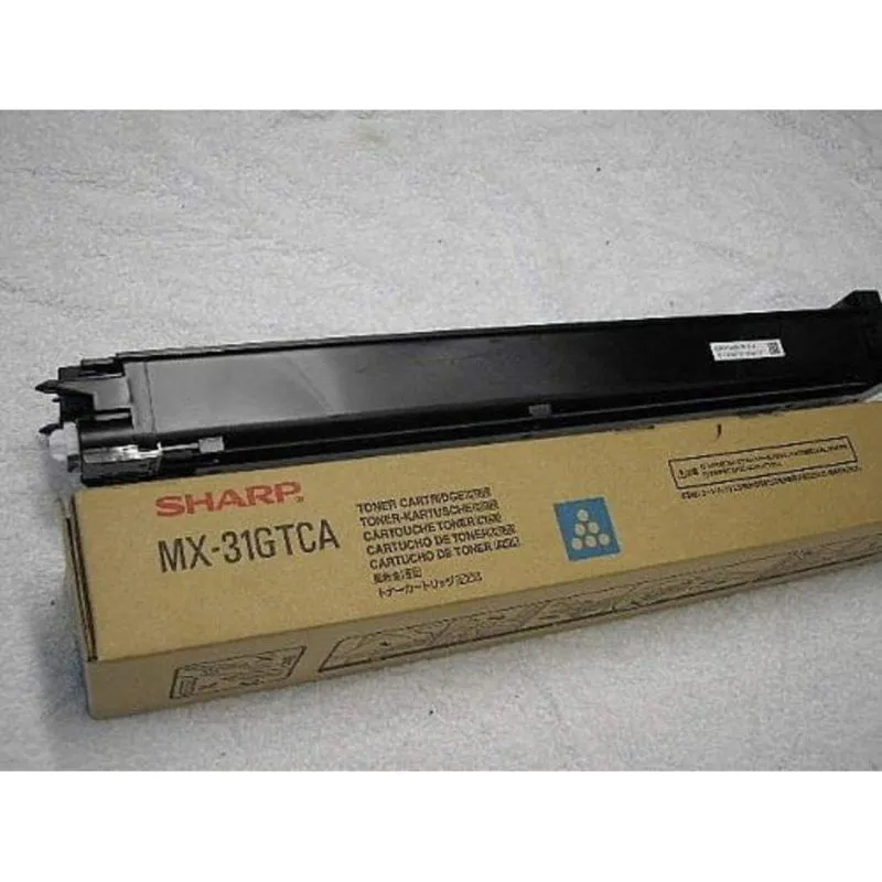 Cartuccia Toner Sharp MX-31GTCA Cyan Originale 15000 pagine - immagine 1