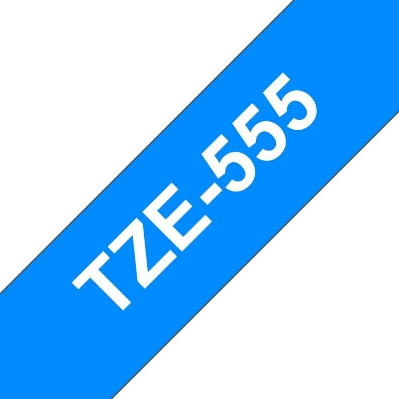 Nastro per stampanti etichette Brother TZE-555 24 mm x 8 m - immagine 1