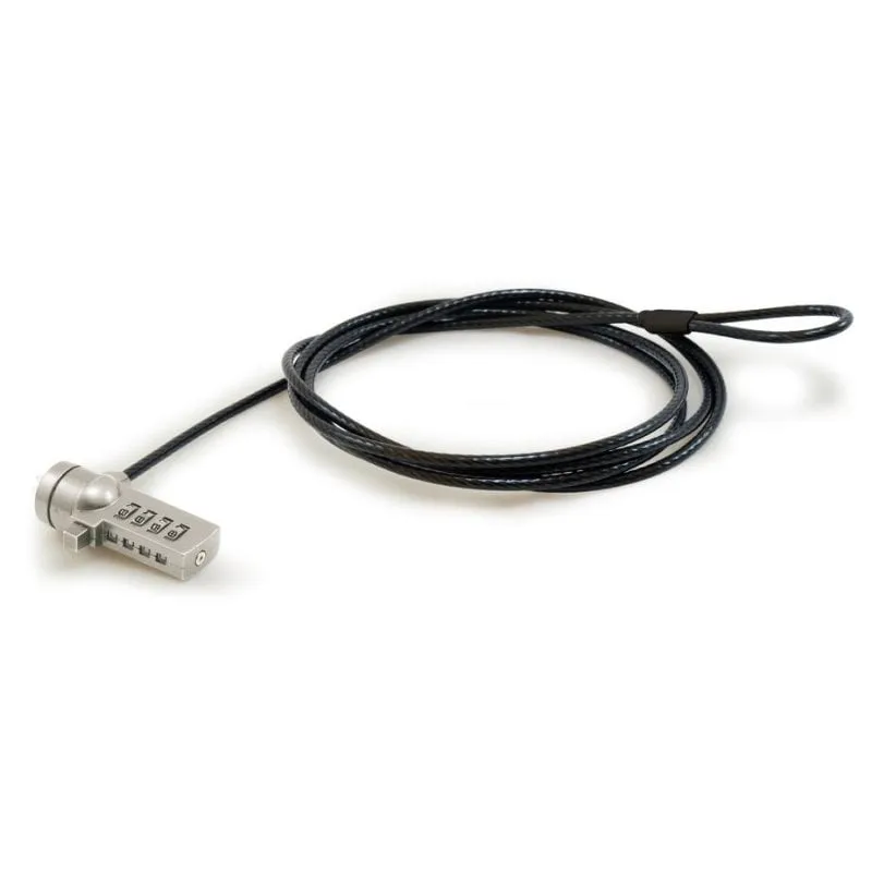 Cavo antifurto Equip 245400 1,8 m con serratura a combinazione nero - immagine 1