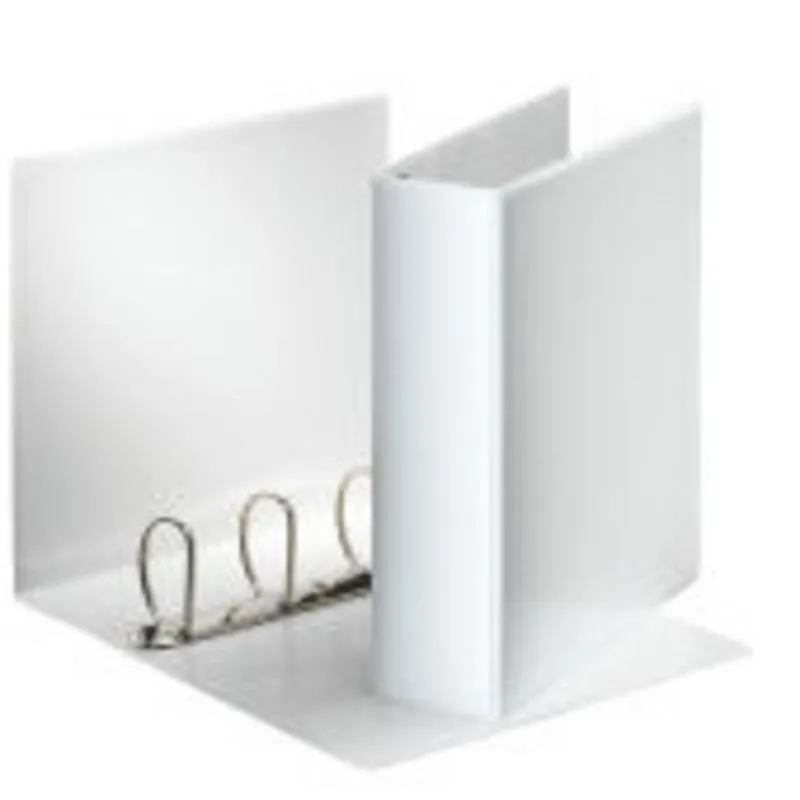 Cartella ad anelli D Esselte A4 Plastica Bianca 650 fogli 6 cm - immagine 1
