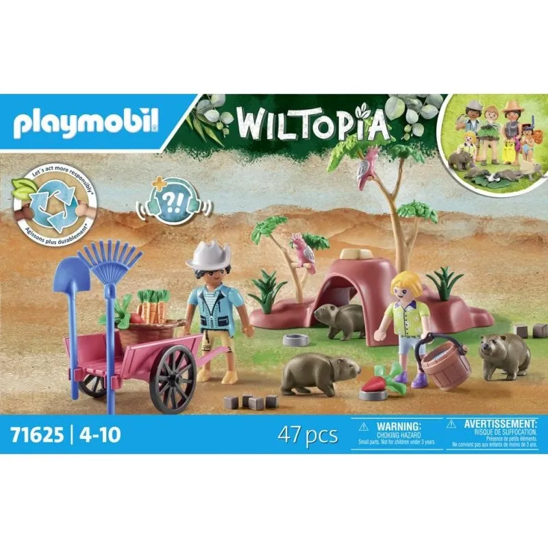 Set di Giocattoli Playmobil Wiltopia Rifugio del Wombat Australiano - immagine 1