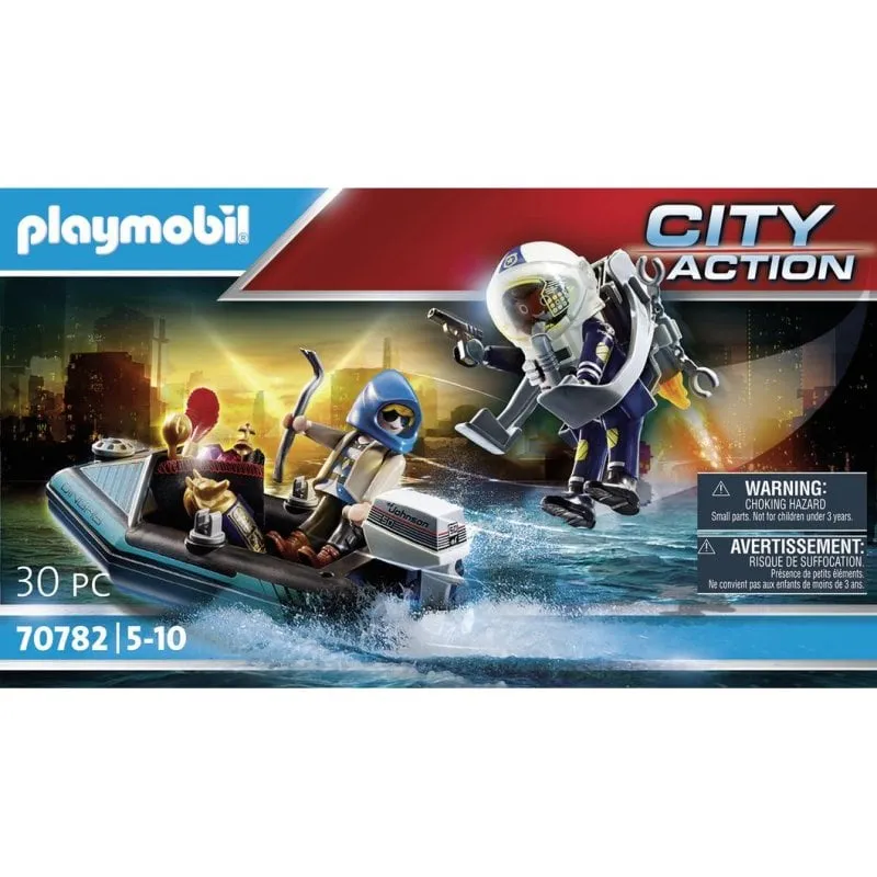 Set di Giocattoli Playmobil City Action 70782 Polizia - immagine 1