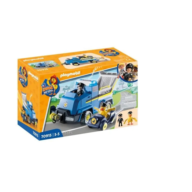 Veicolo di Polizia Playmobil Duck On Call 70915 con Suono e Luce - immagine 1