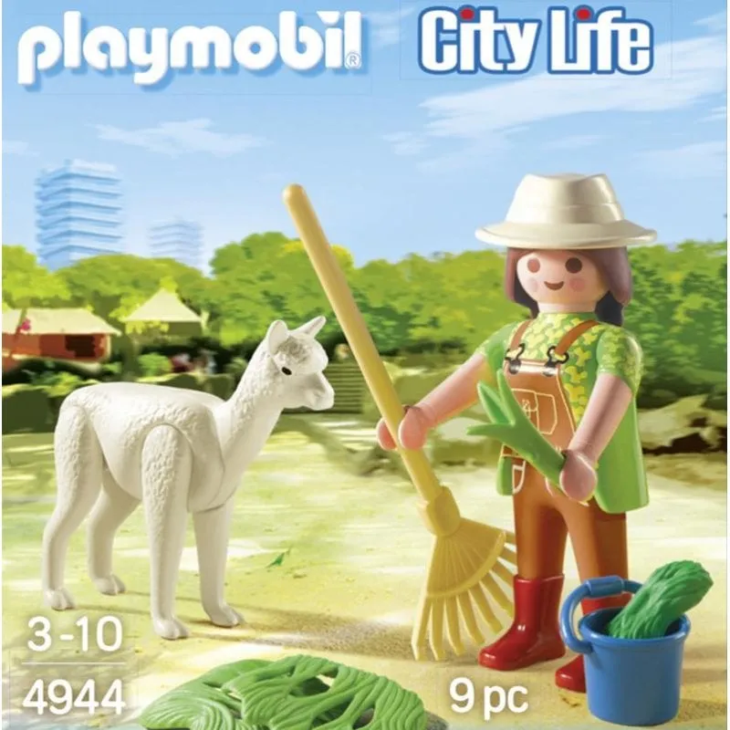 Figura Playmobil Alpaca con custode 04944 3 anni multicolore - immagine 1