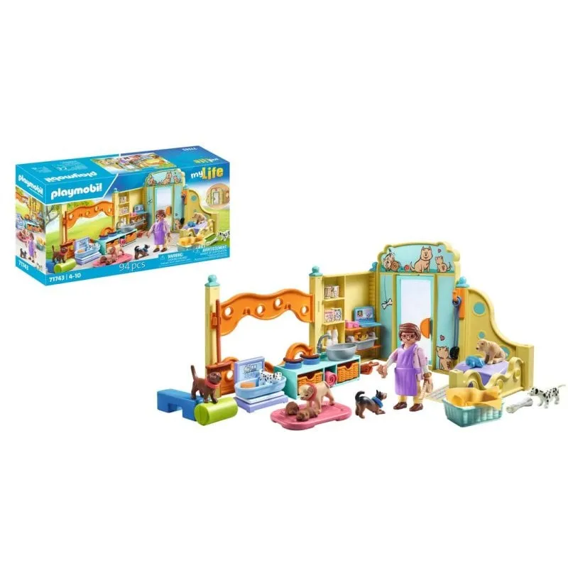 Casa per Animali Playmobil 71743 Multicolor Plastica - immagine 1