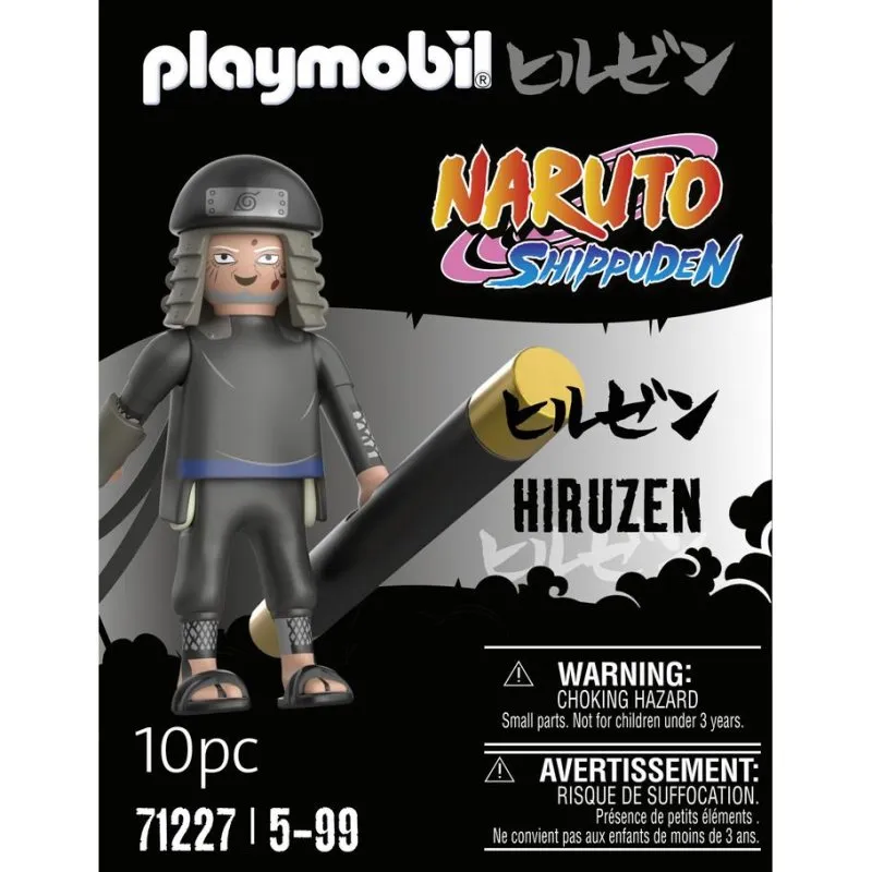 Figurina Playmobil Naruto Hiruzen 71227 Multicolore Plastica - immagine 1